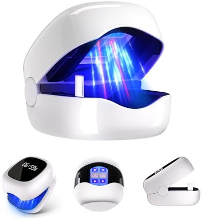 2025 Nail Fungus Laser Device【21-day Fast-acting】【Eliminate 99% of fungi in 3 minutes】Anti Fungal Nail Treatment Device equipped with a powerful 950nm, Nail Fungus Treatment Nano-light Wave Enhanced