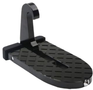 Yuktha Eternals Car Doorstep Climber - Easy Access to Car Rooftop Roof-Rack, Folding Ladder With Hooked Foot on Pegs Stand, Door Step Support With Safety Hammer.