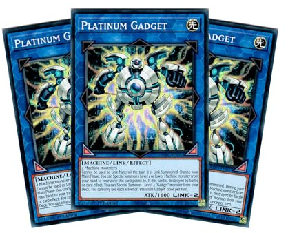 Platinum Gadget - Playset (3 Karten) - RA05-EN054 - Super Rare - Englisch - 1. Auflage - Yugioh - Rarity Collection 5 - mit RC-Fieldcenter
