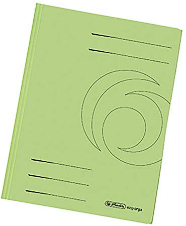 herlitz Sammelmappe easyorga, DIN A4, Manilakarton, hellgr n