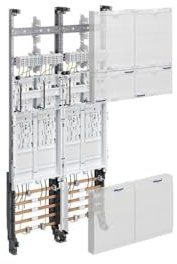 Komplettfeld eHZ 2-feld.,H1050mm,4ZP ZK3EZ14N 3250617714211 Hager