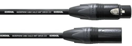 Cordial CPM 20 FM-FLEX Microphone Kabel schwarz