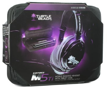 Turtle Beach Ear Force M5Ti Gaming Headset Kopfhörer für Tablet iPad Galaxy Tab