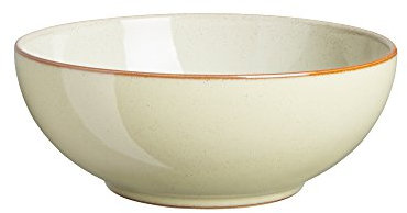 Denby 17 cm Heritage Veranda Soup and Cereal Bowl, Yellow