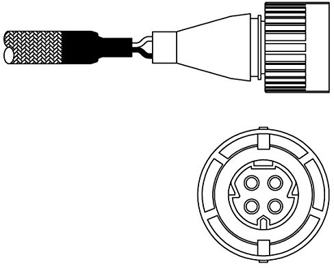 DELPHI ES10254-12B1 Lambdasonde Oxygen O2 Sensor Beheizt Kompatibel mit BMW 3 Limousine E36 11781271607 11781247235 11781702931