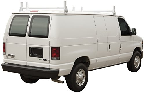 Buyers Products 1501310 Van Ladder Rack White Powder Coated Steel