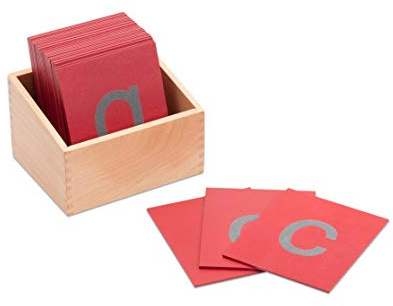 Betzold - Fühl- und Tastplatten, Groß- und Kleinbuchstaben Alphabet Lernmittel Deutsch