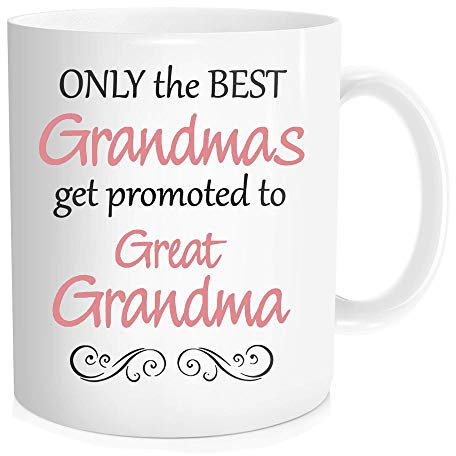 Hasdon-Hill Taza de café para abuelo, con texto en inglés «You Put The Great in Great Grandpa», el mejor cumpleaños para tu abuelo, abuelo o o incluso tu padre, 11 onzas