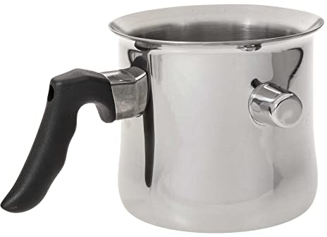 SIDCO Simmertopf Milchtopf Milchkochtopf Wasserbadtopf doppelwandig Edelstahl 1,5 l