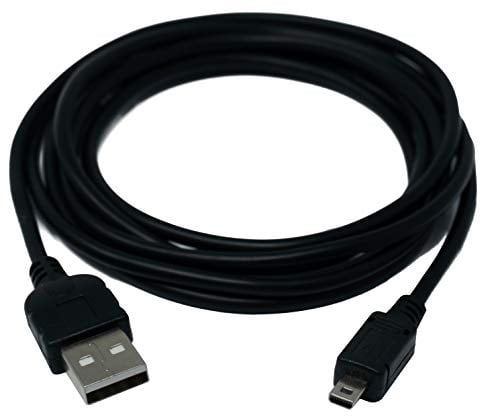 System-S USB 2.0 Cable for USB-A to USB Mini-B 8 Pin 180 cm