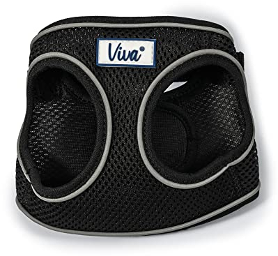 PETBLIS Step In Mesh Hundegeschirr Medium Black, 1 kg