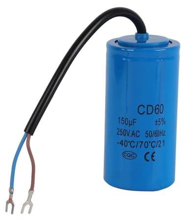 Condensateur de moteur universel Microfarad CD60, 150uF, pour compresseur d'air de moteur