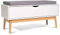 IDMarket - Panca cassapanca d'ingresso scarpe LEO legno