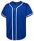 EALER BJ80 Series Herren Baseball Trikot Knopfleiste Kurzarm Hipster Hip Hop Sport Uniformen, Blau, 3X-Groß