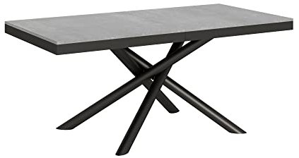 Itamoby, Tisch Famas Evolution ausziehbar Beton 90 x 180 ausziehbar 284