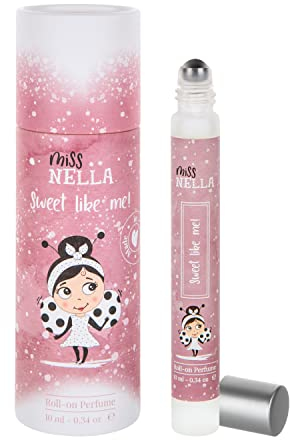 Miss Nella Sweet Like Me- Sicher & frei von Giftstoffen Roll-On Parfüm für Kleinkinder, Kinder und Teenager, basierend auf einer natürlichen Formel