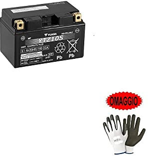 Compatible avec Yamaha YZF R6 R 600 2008 Batterie YUASA YTZ10S (ÉTANCHE ACTIVÉE) 12V / 8,6AH Batteries pour Moto Scooter SPÉCIFIQUES PRÊTES À l'emploi