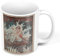 Kaffeetasse aus Keramik, 325 ml, Retro-Magazin La Vie Parisienne Before Boarding, Vintage-Magazin 1924