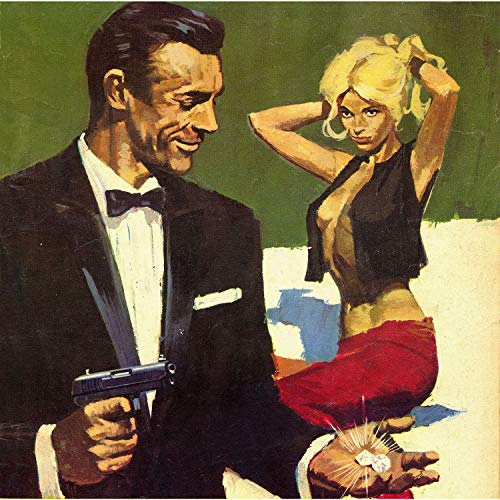 Poster Geheimagent 007 FIlm Sean Connery Artwork