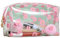 Make up Tasche Klare, transparente Gänseblümchen Blumen Kosmetiktaschen mit Reißverschluss Reise Waschtaschen Kulturbeutel Organizer Reisezubehör Klares Federmäppchen für Frauen Mädchen Jungen (rosa)