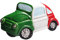 3D-Kühlschrankmagnet Vintage 500 Flagge Italien, Kühlschrankmagnet, 3D-Scooter-Dekoration für Magnettafel, Haus und Küche, Büro
