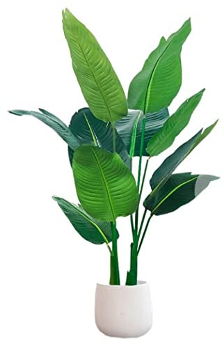 Künstliche Pflanze Kunstbaum Künstlicher Baum Paradiesvogel Künstlicher Bananenbaum Heimdekoration Zubehör Künstliche Pflanzen Raumdekoration Bonsai Gefälschte Pflanzen Künstliche Pflanzen Kunstpflanz