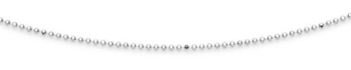 DUR Schmuck: Kette Kugel, geschliffen 1,8 mm, 925er Sterlingsilber, K1998 3 Länge 42