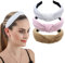 scicent Haarreifen Damen 3 Stück Breit Kopfband Haarband Retro Stirnband Knoten Stirnbänder Turban Vintage Stoff Haarreif für Frauen Mädchen Lieferungen - 1805