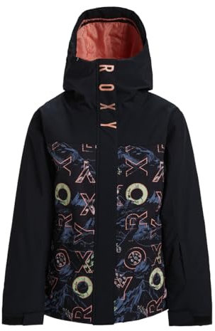 Roxy Women's Galaxy JK Jacket, True Black Summit, L