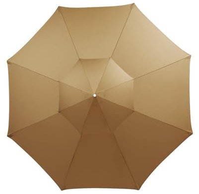 Toldo de Repuesto para Sombrilla de Patio de 3m, Tela de Sombrilla de Doble Tapa para 8 Varillas, Protección Solar para Sombrilla Al Aire Libre, Reemplazo de Tela de Sombrilla para Patio,(3m)