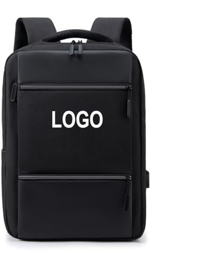 Personalisierter Business-Rucksack für Herren Passen Sie Ihr Eigenes Logo Laptop-Rucksack mit Großer Kapazität Pendler-Reiserucksack Student Schultasche Color2,41 * 30 * 13Cm