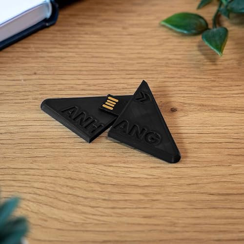 USB-Anhang – Der Digitale Anhang für Deine Bachelor-, Master- oder Doktorarbeit (Schwarz mit Aufschrift ANHANG, 8 GB)