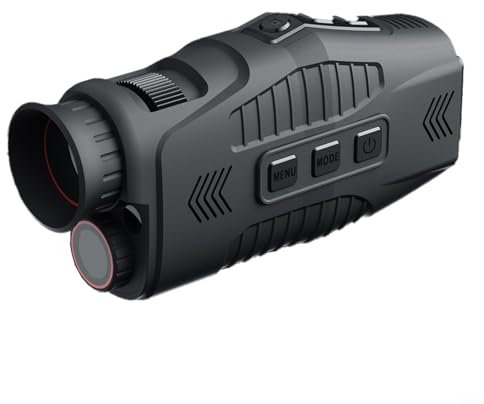 EpheyFIF Monokulares Nachtsichtgerät, Monokular Infrarot für Nachtsicht, monokulares Infrarot-Nachtsichtgerät, 10-facher Digitalzoom, hohe Auflösung, 800 m Sichtweite bei voller Dunkelheit