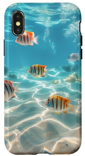 iPhone X/XS Ocean Coral Fish Case