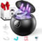 Ultrasonic Retainer Cleaner Machine,45kHz Ultrasonic Cleaner,UV Lamp 360°Cleaning for Dentures,Mouth Guard,Jewelry,Braces,Toothbrush Heads with 250 ML Dental Cleaning Pod, 6 Modes,Black