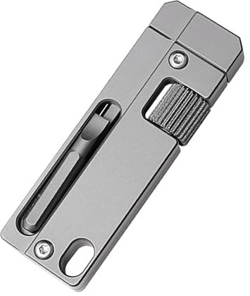 Compact Titanium Multi-Tools, Titanium Alloy Adjustable Wrench, Pocket Wrench Spanner Hand Tools, Portable Easy Gadgets, for Cycling, Camping, Home