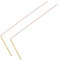 LIFKOME 2 Pièces Bâtons de Détection Lot de Tiges Flexibles pour Radiesthésie Recherche Objets Enfouis Outils Amateurs Laiton pour Détection Eau Métaux