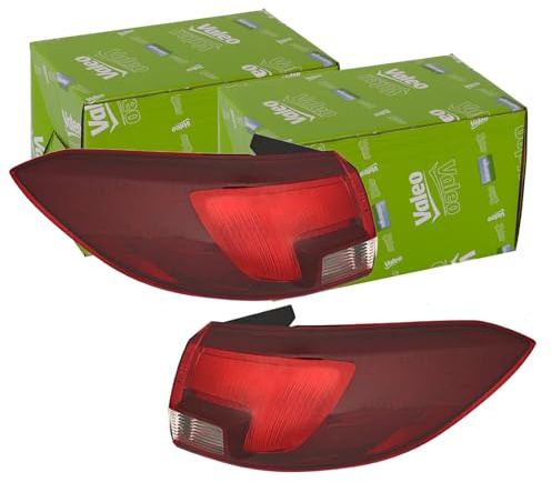 2x Valeo Rückleuchten Satz Äusserer Teil | 047071 + 047072 Kompatibel mit Astra K Sports Tourer (B16)