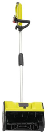 KDbinytt Fraise à neige sans fil 1200 W 20 V 4,0 Ah Largeur de pièce 32 cm Distance de lancer 8 m Silencieux Pour allée, jardin, allée