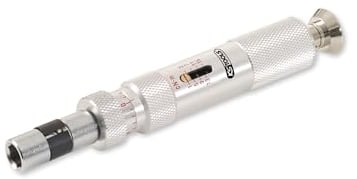 KS Tools ESD Drehmoment Schraubendreher 1/4 mit Mikrometerskala 516.3210 I 1-15 cNm I Gewindeschutz durch das richtige Drehmoment I Präzisions Schraubenzieher