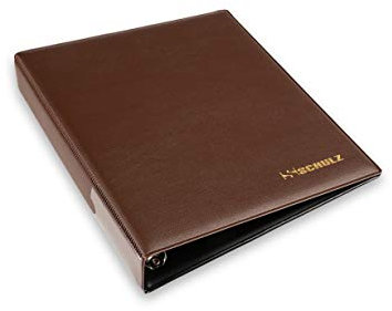 Midi-M & Schulz Münzalbum für 200 Stück 2 Euro Münzblatt Sammelalbum (braun)…