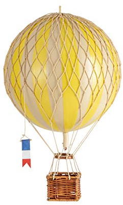 Authentic Models Modellballon 18 cm gelb