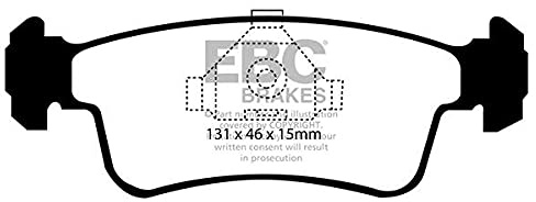 EBC Brakes DP741 Blackstuff Brake Pads