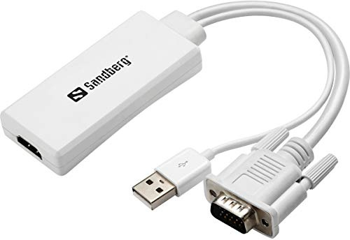 Sandberg VGA Audio-zu-HDMI-Konverter