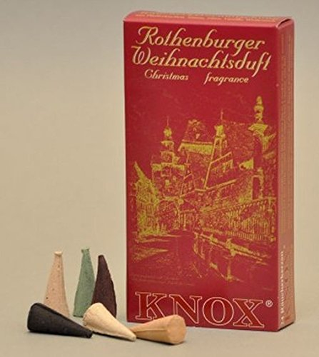 Knox Rothenburg German Incense Cones Variety Pack Made Germany Christmas Smokers