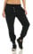 Danaest Damen Freizeithose Sporthose Sweat Pants lang, 42, Schwarz