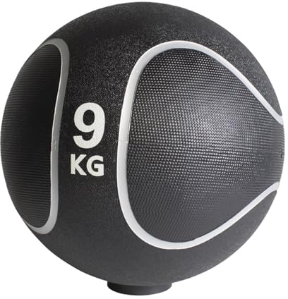 GORILLA SPORTS® Medizinball - 1kg, 2kg, 3kg, 4kg, 5kg, 6kg, 7kg, 8kg, 9kg, 10kg Gewichte, Einzeln/Set, Ø 23 oder 29 cm, rutschfest, aus Gummi - Slam Ball, Gewichtsball, Trainingsball, Fitnessball
