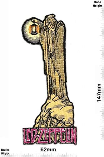 LipaLipaNa Led Zeppelin Light Hq Aufnäher Besticktes Patch zum Aufbügeln Applique