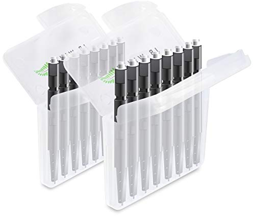 JB White 16 Wax Filters for Hearing Aids Compatible with Phonak Cerustop Wax Guards | Widex Nanocare | Oticon ProWax MiniFit | Siemens Signia 3.0 | Resound | Hearing Aid Filter (16pcs 1.3mm)