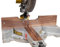 SawSert Zero Clearance Fence for Dewalt 12 Sliding Miter Saw - Black Walnut - Fits DWS779 DWS780 DWS782 DHS780 DHS790